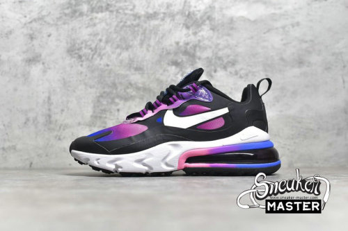 NIKE AIR MAX 270 REACT SE BUBBLE PACK HYPER BLUE/MAGIC FLAMINGO/VIVID PURPLE/WHITE BV3387-400