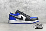 NIKE AIR JORDAN 1 LOW ROYAL TOE SPORT ROYAL/WHITE-BLACK CQ9446-400
