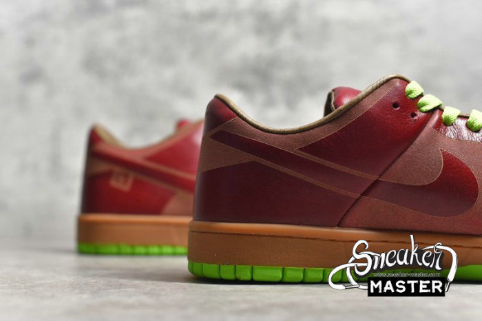 NIKE SB DUNK LOW 1 PIECE VARSITY RED/VARSITY RED-CHARTREUSE 311611-661