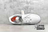NIKE AIR FORCE 1 LOW REACT QS WHITE ICE WHITE/LIGHT BONE/SAIL/RUSH CORAL CQ8879-100