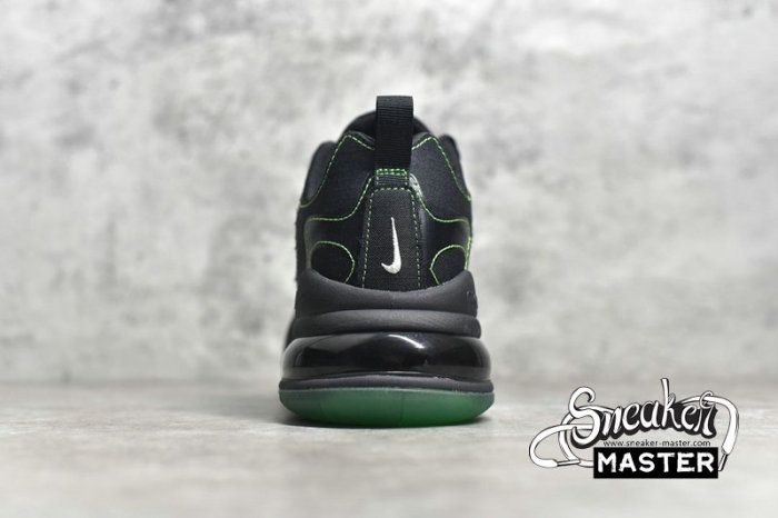 NIKE AIR MAX 270 REACT SP BLACK/BLACK/ELECTRIC GREEN CQ6549-001
