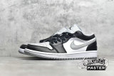 NIKE AIR JORDAN 1 LOW SMOKE GREY BLACK/BLACK/LIGHT SMOKE GREY/WHITE 553558-039