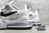 NIKE AIR MAX 270 REACT WHITE/BLACK/METALLIC SILVER CI3899-101