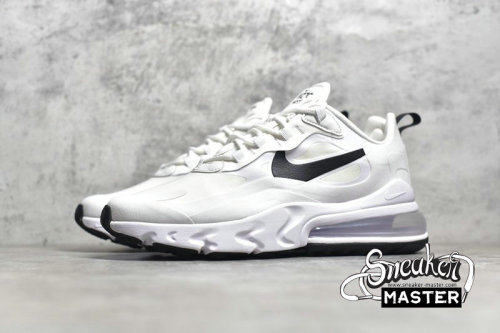 NIKE AIR MAX 270 REACT WHITE/BLACK/METALLIC SILVER CI3899-101