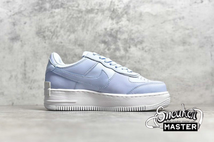 NIKE AIR FORCE 1 SHADOW HYDROGEN BLUE/WHITE/HYDROGEN BLUE CV3020-400
