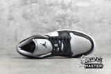 NIKE AIR JORDAN 1 LOW SMOKE GREY BLACK/BLACK/LIGHT SMOKE GREY/WHITE 553558-039