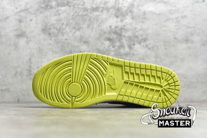 NIKE AIR JORDAN 1 LOW CYBER BLACK/CYBER/WHITE CK3022-003