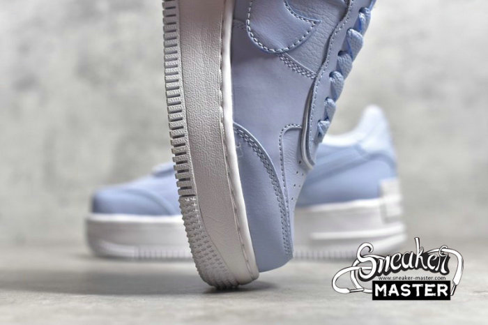 NIKE AIR FORCE 1 SHADOW HYDROGEN BLUE/WHITE/HYDROGEN BLUE CV3020-400