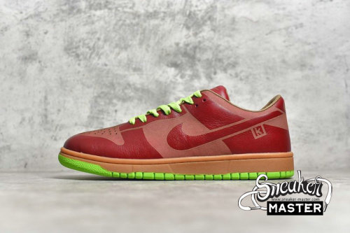 NIKE SB DUNK LOW 1 PIECE VARSITY RED/VARSITY RED-CHARTREUSE 311611-661