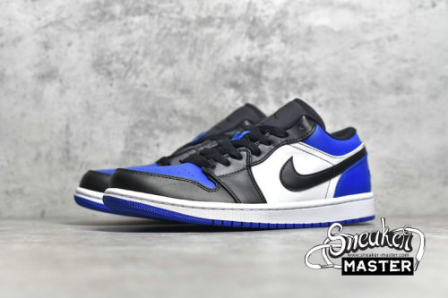 NIKE AIR JORDAN 1 LOW ROYAL TOE SPORT ROYAL/WHITE-BLACK CQ9446-400