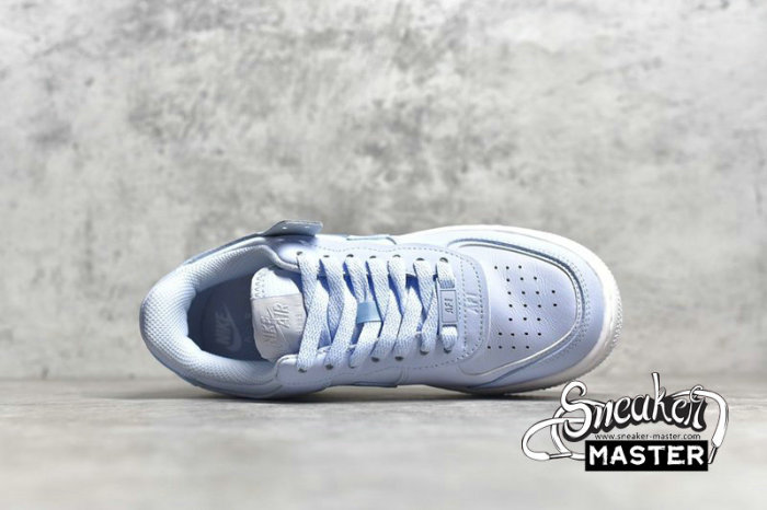 NIKE AIR FORCE 1 SHADOW HYDROGEN BLUE/WHITE/HYDROGEN BLUE CV3020-400