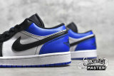 NIKE AIR JORDAN 1 LOW ROYAL TOE SPORT ROYAL/WHITE-BLACK CQ9446-400