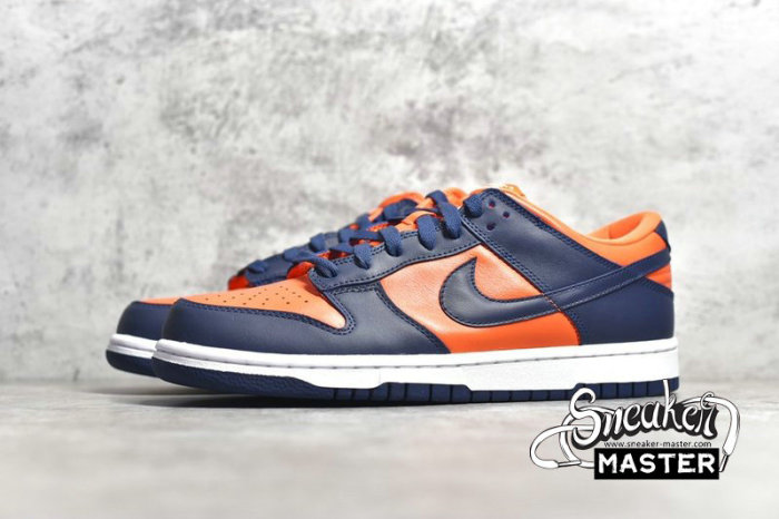 NIKE DUNK SB LOW SP CHAMP COLORS UNIVERSITY ORANGE/MARINE CU1727-800