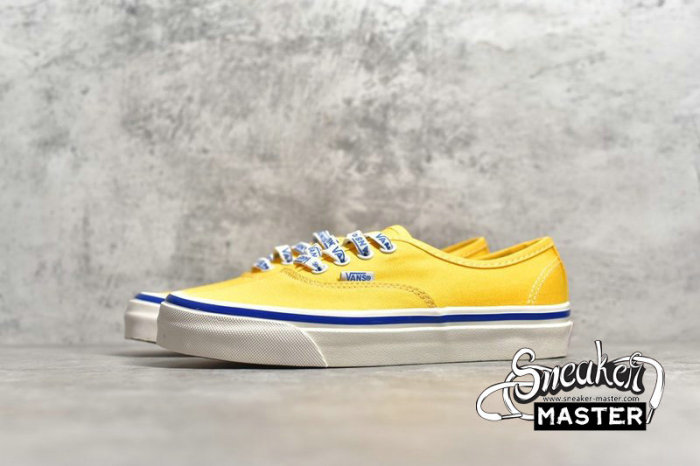 VANS AUTHENTIC 44 DX ANAHEIM FACTORY YELLOW/BLUE/WHITE VN0A38ENWOA