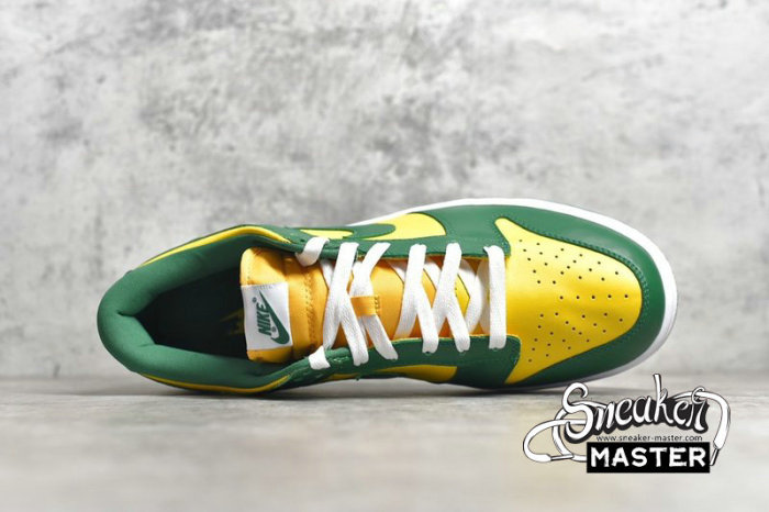 NIKE SB DUNK LOW SP BRAZIL 2020 VARSITY MAIZE/PINE GREEN/WHITE CU1727-700