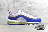 NIKE AIR MAX 97 EASTER WHITE/WASHED CORAL/HYPER BLUE/PURPLE NEBULA CJ0591-100