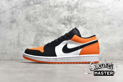 NIKE AIR JORDAN 1 LOW SHATTERED BACKBOARD STARFISH/BLACK-SAIL 553558-128