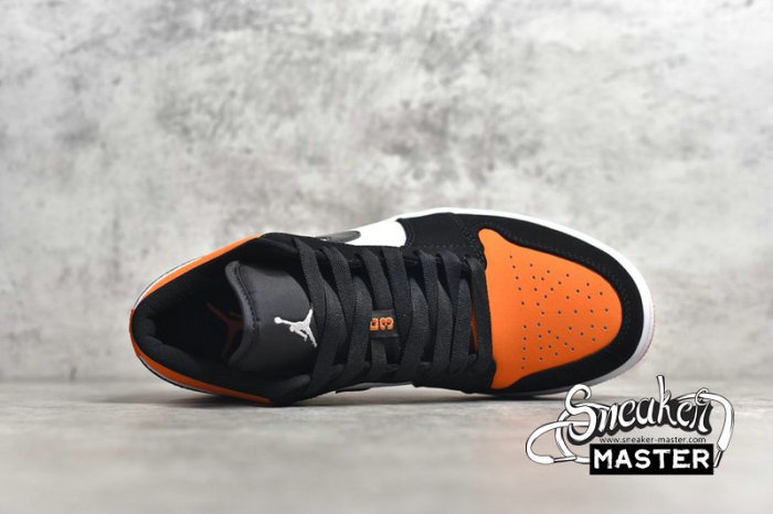 NIKE AIR JORDAN 1 LOW SHATTERED BACKBOARD STARFISH/BLACK-SAIL 553558-128