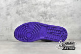 NIKE AIR JORDAN 1 LOW COURT PURPLE/BLACK/WHITE 553558-501