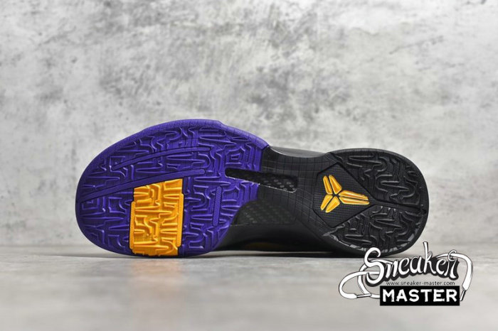 NIKE ZOOM KOBE 5 LAKERS AWAY BLACK/DEL SOL-VARSITY PURPLE 386429-071
