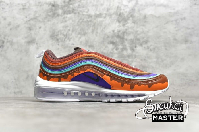 NIKE AIR MAX 97 BROWN/BLUE/WHITE 921826-101