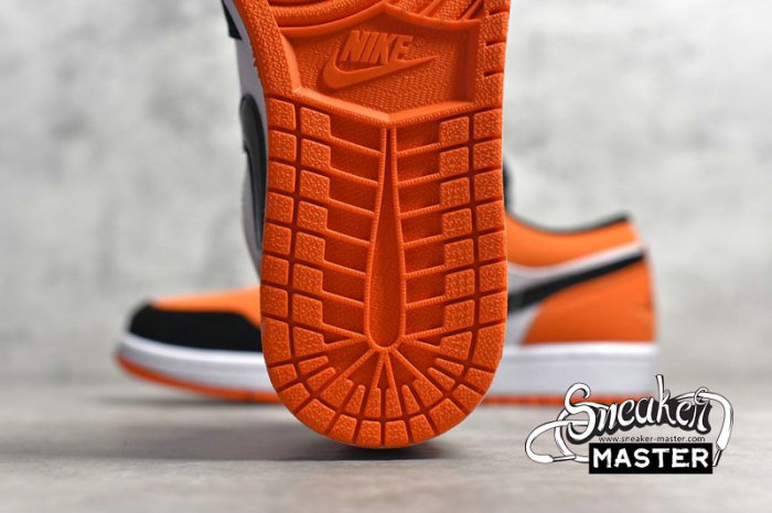 NIKE AIR JORDAN 1 LOW SHATTERED BACKBOARD STARFISH/BLACK-SAIL 553558-128
