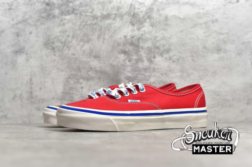 VANS AUTHENTIC 44 DX ANAHEIM FACTORY RED/BLUE/WHITE VN0A38ENWO8