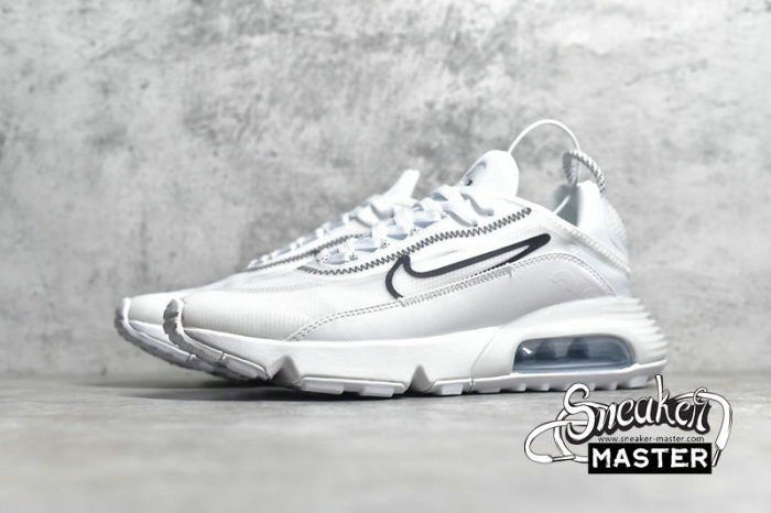 NIKE AIR MAX 2090 WHITE/WHITE/BLACK CK2612-100