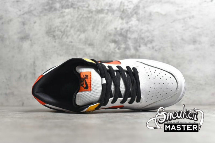 NIKE DUNK LOW PRO SB RAYGUN ORANGE FLASH/BLACK-WHITE 304292-802