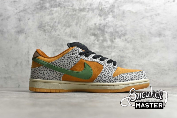 NIKE DUNK LOW PRO SB SAFARI NEUTRAL GREY/KUMQUAT/DESERT OCHRE CD2563-002