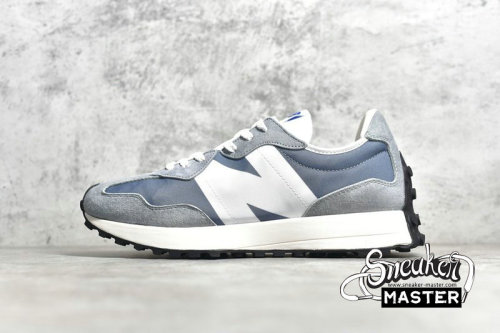 NEW BALANCE 327 RUNNING SHOES TEAM AWAY GREY/MUNSELL WHITE MS327LAB