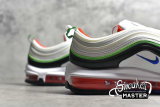 NIKE AIR MAX 97 GS WHITE/HYPER ROYAL/GREEN NEBULA 921522-105