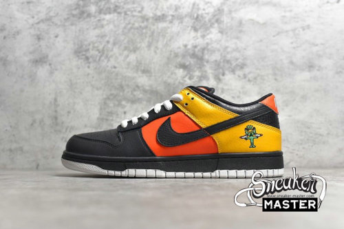 NIKE DUNK LOW PRO SB RAYGUN ORANGE FLASH/BLACK-BLACK 304292-803