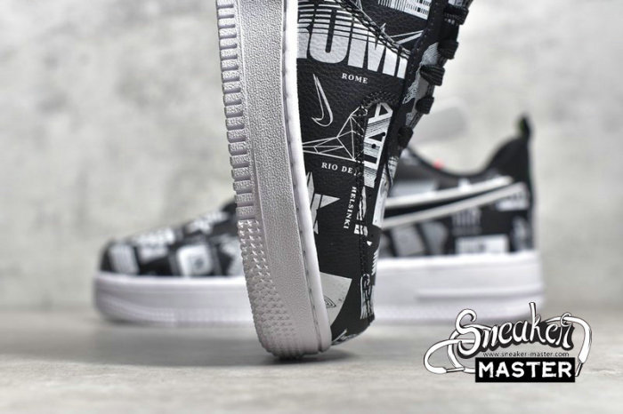 NIKE AIR FORCE 1 LOW 07 LX WORLDWIDE PACK BLACK/WHITE/FLASH CRIMSON/BLACK CZ5927-001