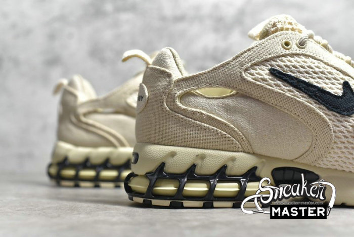NIKE AIR ZOOM SPIRIDON CAGED 2 FOSSIL X STUSSY FOSSIL/BLACK/FOSSIL CQ5486-200