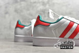 ADIDAS SUPERSTAR SHOES CLOUD WHITE/RED/GREEN-GOLD D96974