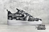 NIKE AIR FORCE 1 LOW 07 LX WORLDWIDE PACK BLACK/WHITE/FLASH CRIMSON/BLACK CZ5927-001