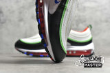 NIKE AIR MAX 97 GS WHITE/HYPER ROYAL/GREEN NEBULA 921522-105