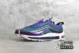 NIKE AIR MAX 97 GS IRIDESCENT COURT PURPLE/RUSH PINK-NEPTUNE BLUE AV3181-500