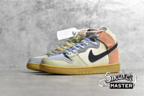 NIKE DUNK HIGH PRO SB SPECTRUM PARTIDCLE GREY/BLACK/TERRA BLUSH CN8345-001