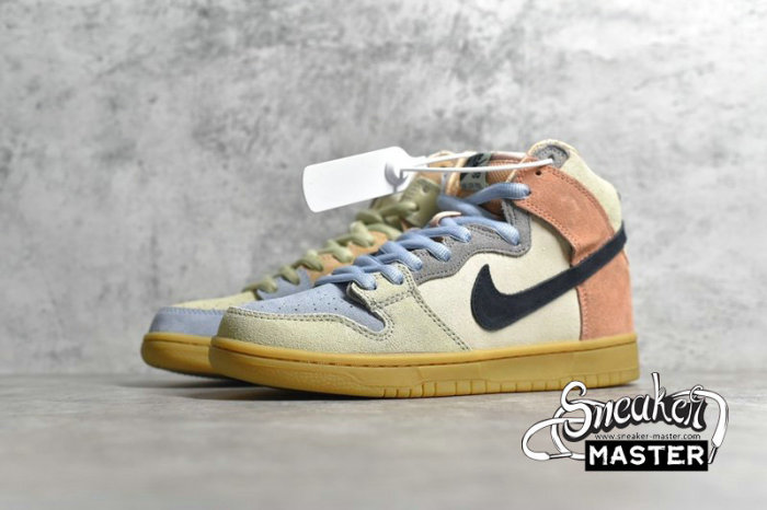 NIKE DUNK HIGH PRO SB SPECTRUM PARTIDCLE GREY/BLACK/TERRA BLUSH CN8345-001