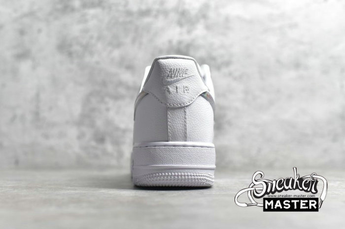 NIKE AIR FORCE 1 LOW IRIDESCENT SWOOSH WHITE/WHITE-WHITE CJ1646-100