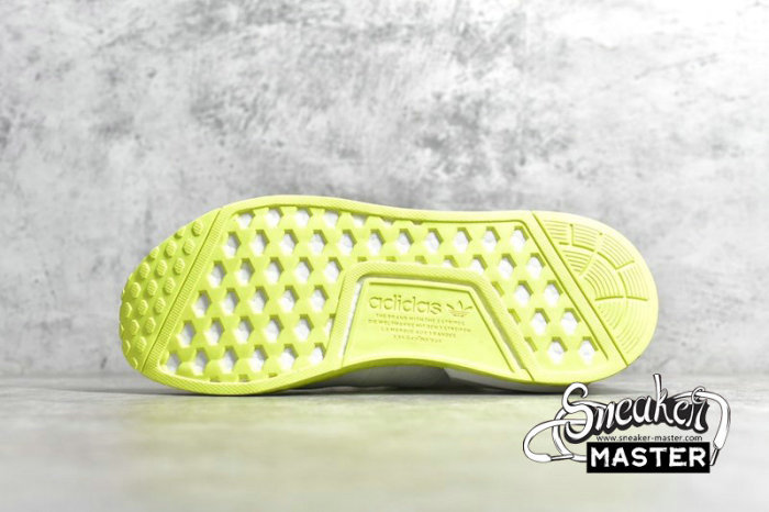 ADIDAS NMD_R1 V2 SHOES CLOUD WHITE/SOLAR YELLOW/CORE BLACK FX3903