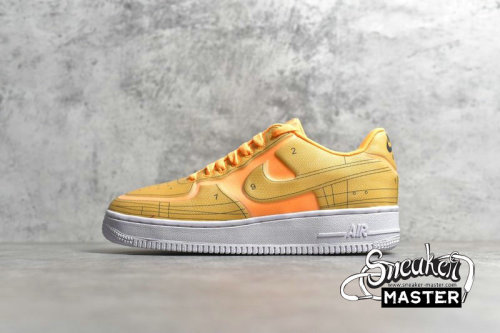 NIKE AIR FORCE 1 LOW 07 LX LASER ORANGE/SUMMIT WHITE/SUMMIT WHITE CI3445-800