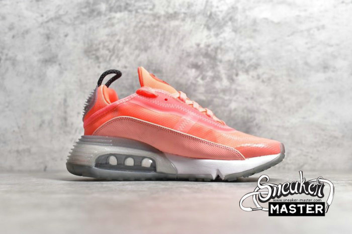 NIKE AIR MAX 2090 BLEACHED CORAL LAVA GLOW/BLACK/FLASH CRIMSON CT7698-600