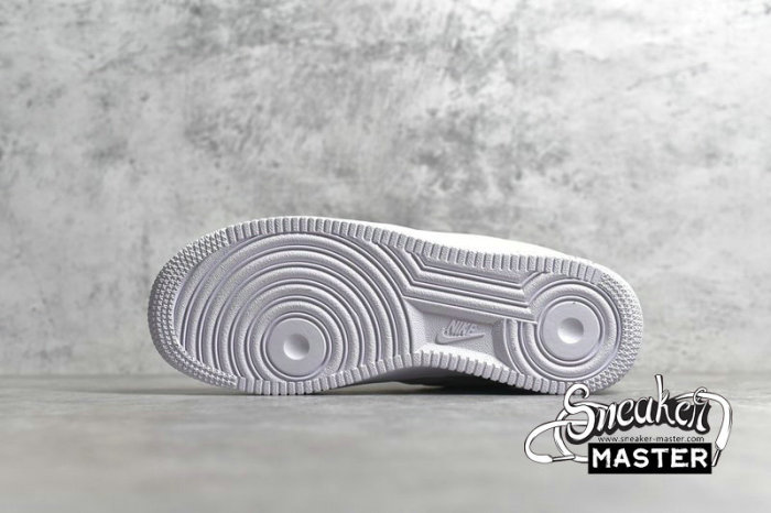 NIKE AIR FORCE 1 LOW 07 LX SUMMIT WHITE/SUMMIT WHITE-UNIVERSITY RED CI3445-100
