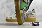 NIKE AIR FORCE 1 LOW QS CITY OF DREAMS BLACK/BLACK/GREEN SPARK CT8441-002