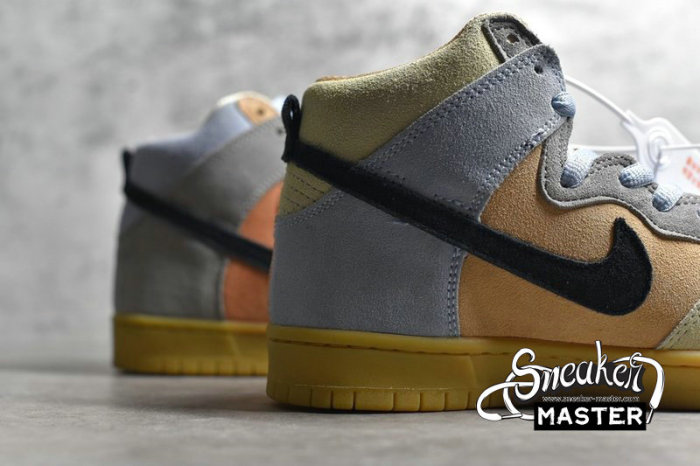 NIKE DUNK HIGH PRO SB SPECTRUM PARTIDCLE GREY/BLACK/TERRA BLUSH CN8345-001