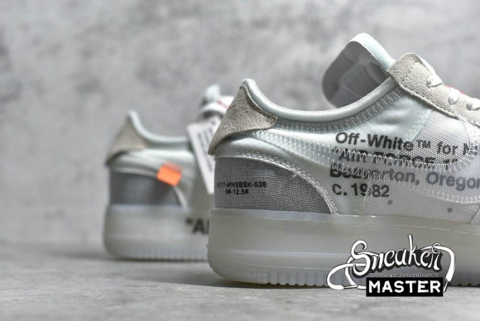 NIKE AIR FORCE 1 LOW THE TEN X OFF-WHITE WHITE/WHITE-SAIL AO4606-100
