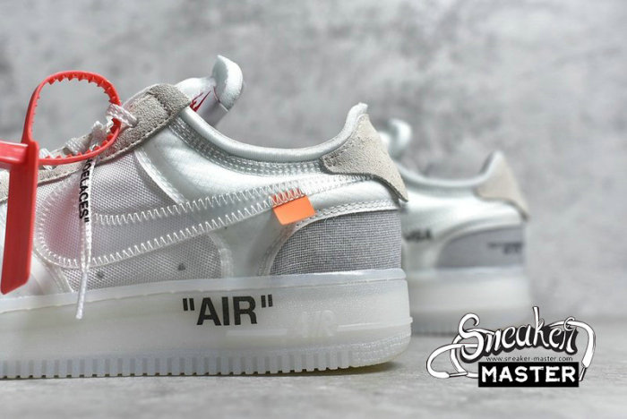 NIKE AIR FORCE 1 LOW THE TEN X OFF-WHITE WHITE/WHITE-SAIL AO4606-100